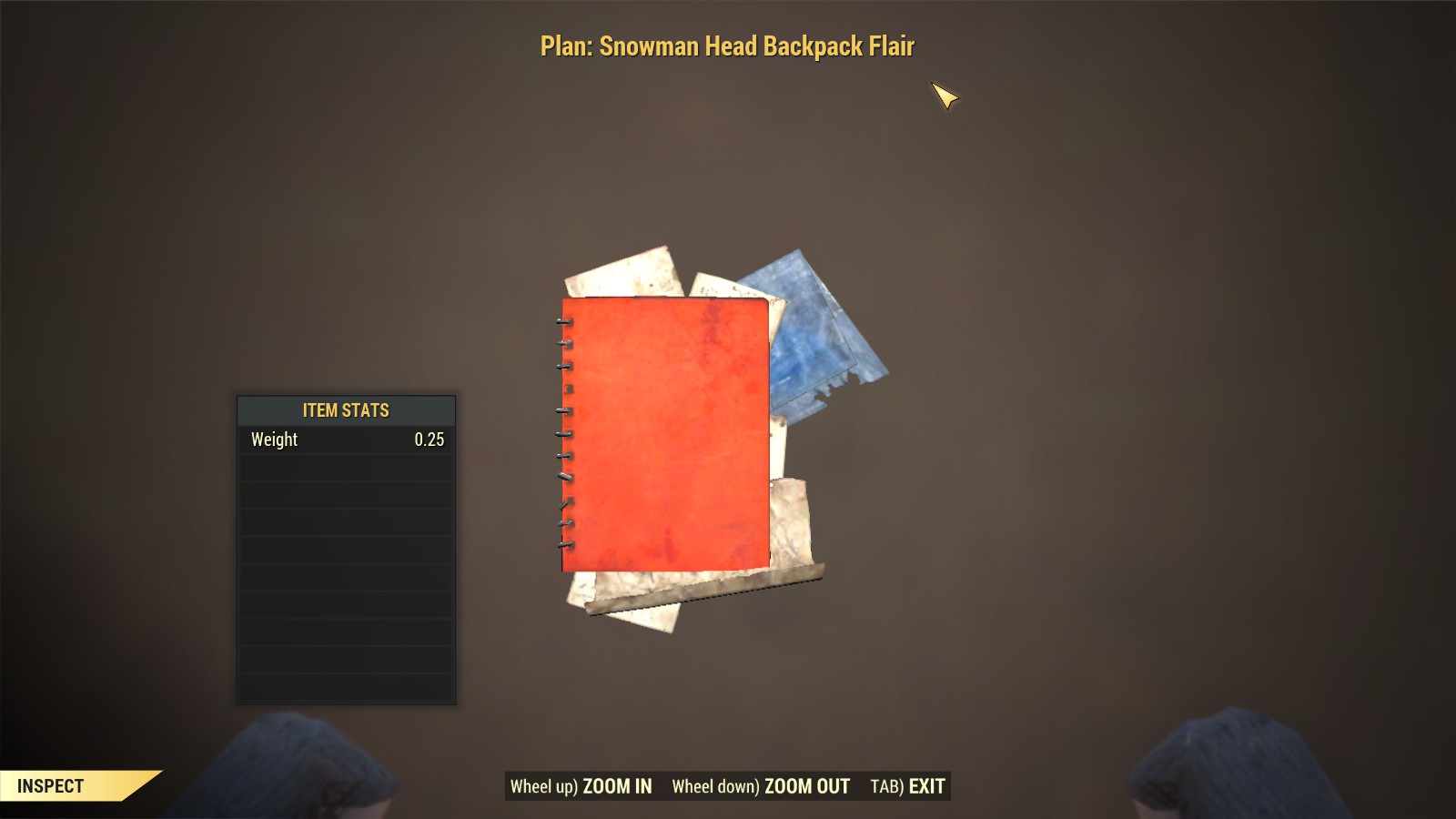 Plan Snowman Head Backpack Flair